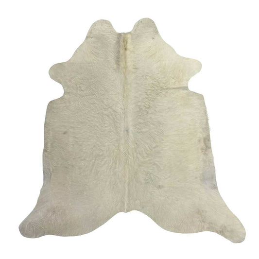 Tapete Bovino Natural Branco I B017