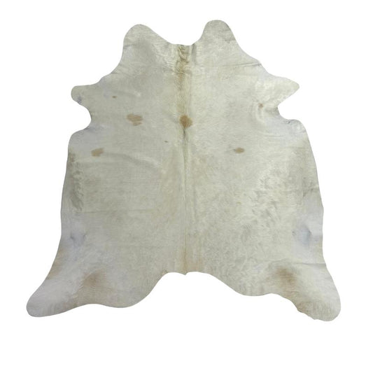 Tapete Bovino Natural Branco I B013