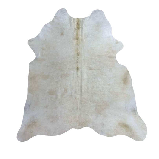 Tapete Bovino Natural Branco I B015