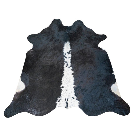 Tapete  Bovino Natural Preto e Branco I PB033